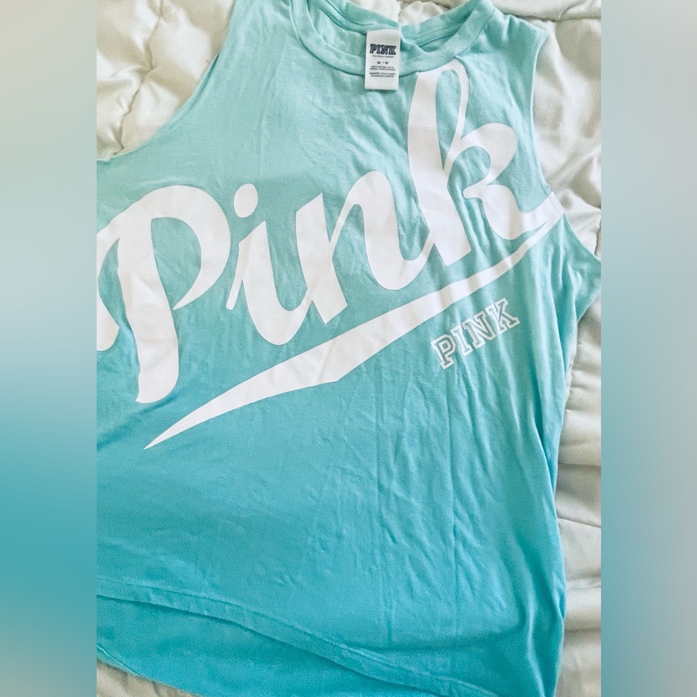 Love pink tank size medium